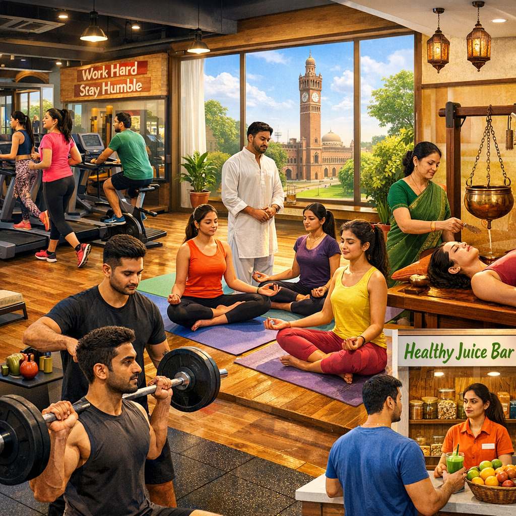 Embracing Holistic Health in Lucknow: A Guide to Fitness and Wellness Centers